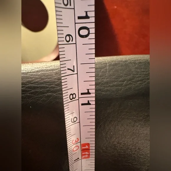 Perlina Black Small Leather Handbag - Picture 9 of 9